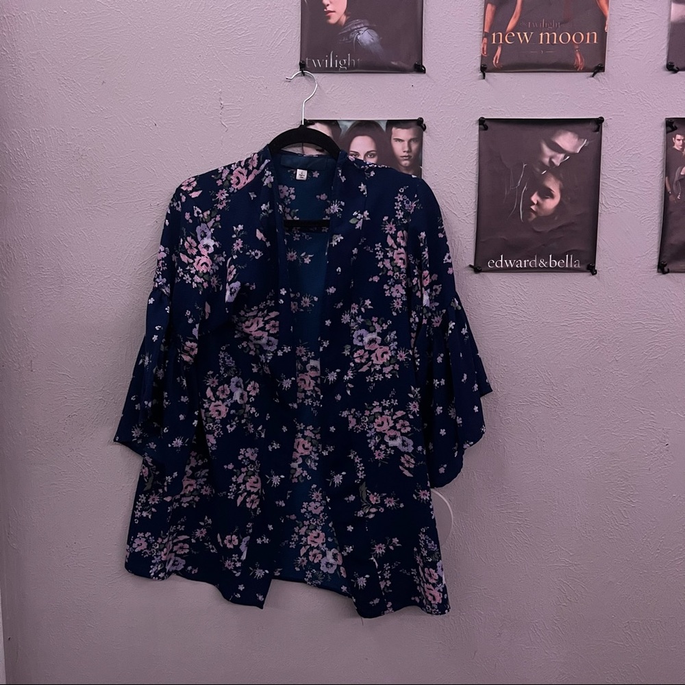 floral kimono